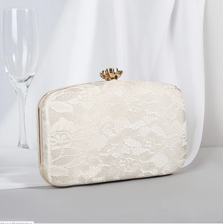 Hollow-Out-white-Women-lace-Clutch-purse-wallet-bag-party-Minaudiere-Evening-Bags-Bridal-clutches-Handbags-2